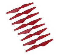 Qklyxr Hélices for drones, accesorios duraderos de repuesto, cuchillas CW CCW blancas, rojas, azules y amarillas, for DJI Tello Hélice para dron de carreras FPV(Bundle 2,Rot)