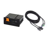 Qklyxr Kit de actualización concentrador Adaptador Auxiliar USB Carplay Android Auto, for Mazda 2 3 6 CX-3 CX-5 CX-9 TK78-66-9U0C Toma de Carga USB para salpicadero de Coche