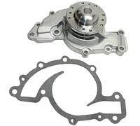 Qklyxr Kit de bomba agua refrigerante for motor, 1 unidad, con junta sin polea 9613694 1301780 252693 Kit de bomba de agua refrigerante del motor