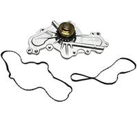 Qklyxr Kit de bomba agua refrigerante for motor, 1 unidad, con junta y polea, 35L, 37L, 12730791, AW6023, 1259060 Kit de bomba de agua refrigerante del motor