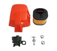 Qklyxr Kit de cubierta filtro aire HD for motosierra, repuestos repuesto for Huskvarna, 362, 372XP, Special, 371, 372 X-Torq, 372XPW Cubierta del motor