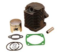 Qklyxr Kit de pistón cilindro 40 mm BG411 NB411 CG411 1E40F-6 Cortadora maleza césped Piezas repuesto Cilindro de motor para herramienta de jardín