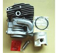 Qklyxr Kit de pistón cilindro 51 mm for Partner, for sierras corte hormigón HUS K760, conjunto , pasador anillo , clip Cilindro de motor para herramienta de jardín