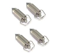 Qklyxr Kit de reparación carburador flotador, for aguja, XL350 CB750F CB650 XR500 XL185S XL125 ATC185 CM400A XL100 XR185 XR200 CX500D Reemplazo del kit de reparación del carburador(4 pcs)