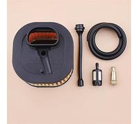 Qklyxr Kit de tubo flexible de filtro de aceite y combustible HD, for motosierra Husqvarna, 372 372XP 503818001 Manguera de combustible para motosierra