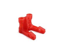 Qklyxr Kits de marco FPV GEPRC GEP-Mark4 GEP-Mark2 Reemplazo soporte antena TPU 3D FRSKY R9mm TBS Nano RX Receptores Piezas bricolaje Kit de actualización para drones de carreras FPV(Rot)