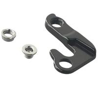 Qklyxr Mech de suspensión Cambio Trasero Bicicleta, para Gigante, para Gancho Compatible con ATX CNC Patilla de Cambio de Bicicleta(Silver)