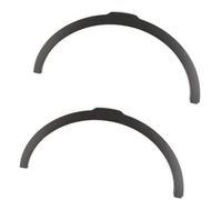 Qklyxr Moldura de arco rueda delantera coche, guardabarros, embellecedor arcos, for Rover, Evoque 2012-2016 2017 Reemplazo de la llamarada del guardabarros del aut(1 pair)