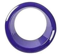 Qklyxr Molduras interiores del coche Cubierta decorativa botón de arranque un solo toque motor, para Jeep, para Renegade 2015-2024 en adelante, para ajuste del botón de inicio y parada(Purple)