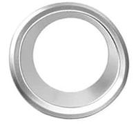 Qklyxr Molduras interiores del coche Cubierta decorativa botón de arranque un solo toque motor, para Jeep, para Renegade 2015-2024 en adelante, para ajuste del botón de inicio y parada(Silver)