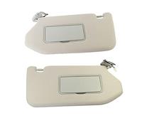 Qklyxr Par de viseras laterales, for Nissan, Pathfinder 2013-2018, Infiniti, QX60 JX35 2014-2017, con techo corredizo 96401-9PB0A 96400-9PB0A Panel de repuesto para parasol de coche