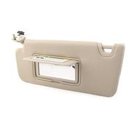 Qklyxr Parasol Beige for Coche, Delantero Izquierdo, for Accord con luz 2008 2009 2010 2011, 83280TA5A51ZA Panel de repuesto para parasol de coche(Yellow)