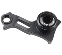 Qklyxr Patilla de cambio trasera bicicleta Aleación aluminio Cnc Distancia del orificio central extendida 49 mm, para bicicletas Sram, Udh mejora la Patilla de cambio de bicicleta(BLACK For M12 P 1 5)