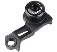 Qklyxr Patilla de Cambio Trasera Bicicleta Aleación Aluminio CNC Distancia del Orificio Central extendida 49 mm, para Bicicletas Sram, Udh Mejora la Patilla de Cambio de Bicicleta(Black For M12 P1 0)