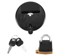 Qklyxr Tapa del tanque de combustible con candado 7X7700 for excavadora Caterpillar CAT D6R D5C 311D 312D 320D 321D 323D (negro) Tapa del depósito de combustible diésel para excav