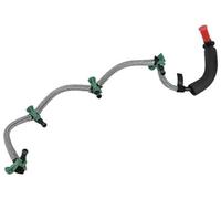 Qklyxr Tubo de retorno fuga del inyector combustible, para .4 .6 Hdi 2007-2016 1574Jk 9660777980 tubo de línea de retorno de combustible del coche