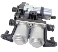 Qklyxr Válvula de agua para coche con bomba auxiliar, para Bmw E38 7 Serie E39 5 E53 E34 64118374994 equipo de la bomba de agua del refrigerante del motor, pu del agua del motor del coche