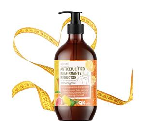 QKnatur - Aceite Anticelulítico Reafirmante y Reductor (250 ml). Con 9 Principios Activos de Origen Natural para masaje Anti Celulítis Maderoterapia (Paquete de 6)