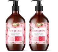QKnatur - Aceite Antiestrías (250 ml). - Nutre e hidrata con Rosa Mosqueta - Ayuda a reducir y prevenir la apariencia de cicatrices y estrías - Ideal durante el embarazo (Paquete de 2)