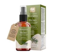 QKnatur Aceite Capilar Romero y Ricino 100 ml Spray - Nutre y fortalece