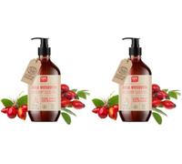 QKnatur - Aceite de Rosa Mosqueta Orgánico - 250 ml - para Cicatrices y Estrías - Para cara y cuerpo - Antiarrugas y Antiedad- BIO y Vegano - Prensado en Frío (Paquete de 2)