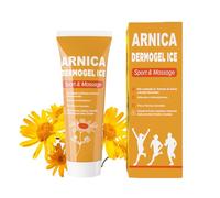QKnatur - Gel Crema Árnica para Músculos y Articulaciones (100ml) | Efecto Frío | Caléndula y Hamamelis | Gel de Masaje Deportivo | Absorción Rápida