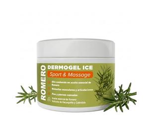 QKnatur - GEL CREMA ROMERO - Ayuda a aliviar y calmar las molestias musculares y de articulaciones - 500 ml - Alto contenido en aceite esencial de Romero y extractos de Harpagofito y Caléndula