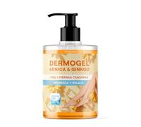QKnatur - Gel piernas cansadas Árnica & Ginkgo Efecto Frío 500ml - Alivio y frescor para Piernas y pies Cansados - Relajante, Refrescante e Hidratante - Alta concentración en Extractos Vegetales