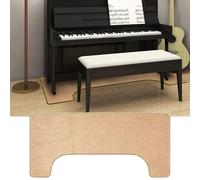 QKPFCVG Alfombra insonorizada para Piano, Almohadilla insonorizante para Piano, Alfombra para Estudio, Sala de Estar, tapete Absorbente de Sonido, Alfombra Antideslizante para batería (160 x 70 cm)