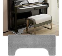 QKPFCVG Alfombra insonorizada para Piano, Almohadilla insonorizante para Piano, Alfombra para Estudio, Sala de Estar, tapete Absorbente de Sonido, Alfombra Antideslizante para batería (160 x 70 cm)