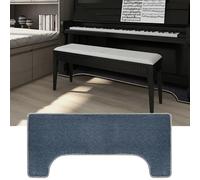 QKPFCVG Alfombra insonorizada para Piano, Almohadilla insonorizante para Piano, Alfombra para Estudio, Sala de Estar, tapete Absorbente de Sonido, Alfombra Antideslizante para batería (160 x 70 cm)