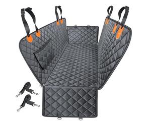 QKXNQGWTW Funda Coche Perro para Suzuki Splash 2008-2014, Protector Asiento Trasero Impermeable Cubre Asientos Coche para Perros Hamaca Mascota,A