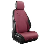 QLASIC Funda de Asiento para Volvo XC40 2000-2023, Juego Completo de Fundas Asientos Coche de Gamuza Ultrafina Impermeables Protector Delanteros y Traseros,F Red
