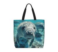QLDETUPWLX Bolsa de mano reutilizable para mujer, bolsa de comestibles con temática de tractor, bolsa de hombro para viajes y trabajo