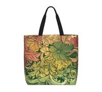 QLDETUPWLX Bolsa de mano reutilizable para mujer, bolsas de comestibles con flores moradas, mariposas, bolsas de compras, bolsa de hombro para viajes y trabajo