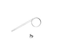 QLECXZI Anillo deslizante para trompeta, tornillo de viento, opción ligera, práctica y duradera, diseñada para músicos de instrumentos de metal y amantes de la música,