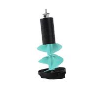 QLECXZI Artículos para Deportes de Invierno con Ejercicios de Pesca en Hielo para Simplificar la Pesca Invernal con una construcción Duradera de aleación, Azul, 50 centímetros