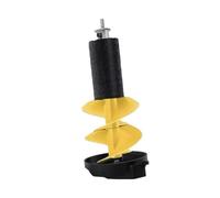 QLECXZI Artículos para Deportes de Invierno con Ejercicios de Pesca en Hielo para Simplificar la Pesca Invernal con una construcción Duradera de aleación, Amarillo, 50 centímetros