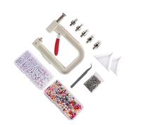 QLECXZI Máquina herramienta versátil para engastar perlas hechas a mano. Todas las necesidades de artesanía. Desde ropa hasta joyería. Kits de máquinas para engastar perlas, #18