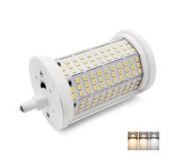 QLEE Bombilla LED R7s 50w 118mm 3cct Ajustable J Tipo J Lineal Doble Extremo Estudio & Luz De Inundación Equivalente 500w Bombillas De Inundación Halógenas Para Seguridad En El Trabajo Paisaje