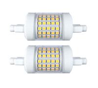 QLEE Bombilla LED Regulable 12w R7s 78 Mm Luz Diurna 150w HalóGena Equivalente 3.1 "T3 R7s De Doble Extremo Luz De InundacióN Leer Trabajando LáMpara De Pie DayLight 2PCS