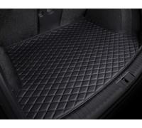 QLEQMZTV Coche Alfombrillas Maletero para BMW 4 Series F36 Gran Coupe 2014-2019, Cuero Impermeable Antideslizante Maletero Trasero Alfombra Protectora Interiores Accesorios,A/Black