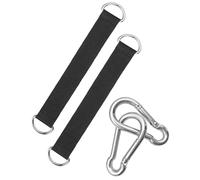 QLEUIFT 1 par Ampliar y Negrita Correas De Hamaca Hamaca Correas, Correas de Columpios de Árbol, Correas de Swing para Interiores y Exteriores, para jardín,Columpio,Columpio de árbol,hamacas