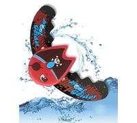 QLEUIFT 1 pieza Juguete Peces Submarinos,Juguete Pez Diablo,Juguete Natación Submarino,Juguete Pez Agua Niños,Juguetes de Piscina Submarino para Carreras Bajo el Agua(Rojo)