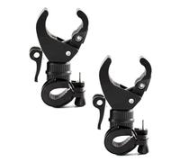 QLEUIFT 2 pcs Soportes Multiusos para muletas, Bastones, Soportes para Bastones para sillas de Ruedas, linternas fijas, Paraguas, Soporte Universal para muletas