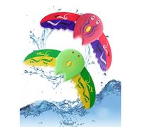 QLEUIFT 2 piezas Juguete Peces Submarinos,Juguete Pez Diablo,Juguete Natación Submarino,Juguete Pez Agua Niños,Juguetes de Piscina Submarino para Carreras Bajo el Agua