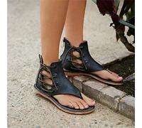 QLIGHA Chanclas Flip Flop Para Playa Y Piscina Mujer Sandalias Con Punta Abierta Zapatos De Playa Y Piscina