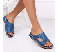 QLIGHA Chanclas Mujer Sandalias De Dedo Zapatos De Playa Y Piscina Adulto Sandalias Con Punta Abierta