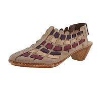 QLIGHA Mujer Sandalias De Punta Descubierta Chanclas Cómodos Zapatillas De Playa Verano Zapatos De Playa Y Piscina Sandalias con Punta Abierta