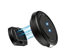 QLK Soporte magnético para Coche Compatible con OOONO CO-Driver NO2 | soporte de metal resistente para coche con placa de metal integrada para una adherencia magnética con adhesivo, se puede